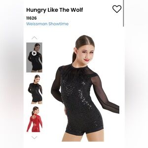 Weissman elite Hungry Like the Wolf Costume Child Large